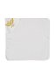 Cream Colored 100% Cotton Newborn Baby Swaddle Embroidered Bath Towel - 5