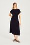 Low Sleeve Midi Dress - 3