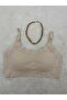 Laser Cut Seamless Sports Stylish and Comfortable Bra with Removable Pads - 2
