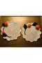 Hand-Knitted 2-Piece Tulip Model Cup - Cup - Mug Coaster Presentation (Cup Bottom 18 cm) - 5