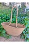 Jute Straw Beach Bag, Long Handle, Women's Shoulder Bag, Hand Bag, Jute Bag, Accessory, 26X12X45 - 2