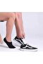 Premium Bamboo Men's Sneaker Invisible Ankle Sports Booties Socks Special Box of 9 - Black / White - 2
