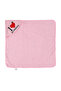 100% Cotton Newborn Baby Swaddle Embroidered Bath Towel Cream - 5