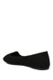 Women Black Microfiber Casual Ballerinas - 3
