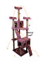 New Multi-Storey Cat House with Residence Design Jute Drawstring Scratching Tower and Resting Area - 3