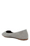 Women Grey Microfiber Casual Ballerinas - 3