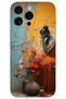 iPhone 16 Pro Case Hd Pattern Printed Back Cover - Lonely Woman