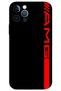 غطاء خلفي مطبوع بنمط HD لهاتف iPhone 12 Pro - AMG