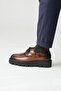 Garden Model Genuine Leather Handmade Brown Crocodile Casual Shoes - 5