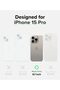 iPhone 15 Pro Case Cover | Alles Series - Black - 2