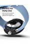 Google Pixel Watch Slim Case Cover - Clear + Matte Black - 6