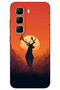 حافظة Infinix Hot 50 5G ذات غطاء خلفي مطبوع بنمط HD - غزال