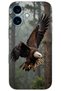 iPhone 16 Plus Case Hd Pattern Printed Back Cover - Eagle