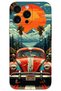 حافظة هاتف iPhone 16 Pro Max ذات غطاء خلفي مطبوع بنمط HD - Vosvos Moon