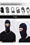 Two-piece breathable full face mask for skiing, motorcycling, running, and UV protection - 2