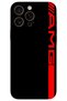 غطاء خلفي مطبوع بنمط HD لهاتف iPhone 16 Pro - AMG