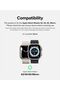Apple Watch 49mm / 45mm / 44mm / 42mm | Rubber One Bold Band | Danger Blue - 2