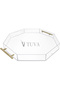 Tuva - Round Octagonal Tray with Gold Handles |   Modern Plexiglass Presentation Tray |   Stylish Elite (40 X 40 cm) - 3