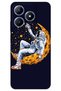 Realme Note 50 Case Hd Pattern Printed Back Cover - Astronaut Moon