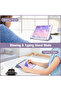 Case for iPad 9th / 8th / 7th Gen(2021/ 2020/ 2019) 10.2 Inch - Pencil Holder Cover - Lilac Marble - 7