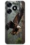 حافظة هاتف Tecno Spark 20C مطبوعة بنمط HD - نسر