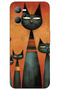 Realme C35 Case Hd Pattern Printed Back Cover - Art Cat