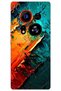 Tecno Phantom X2 Pro Case Hd Pattern Printed Back Cover - Crystal