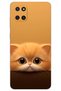 Samsung Galaxy A81 Note 10 Lite Case Hd Pattern Printed Back Cover - Yellow Kitten