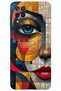 Samsung Galaxy A22 / M22 / M32 Case Hd Pattern Printed Back Cover - Art Face