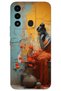 Tecno Spark 8C Case Hd Pattern Printed Back Cover - Lonely Woman