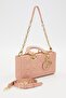 K.Pink Rectangular Model Handbag with Accessories - 3