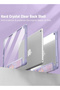 Case for iPad 9th / 8th / 7th Gen(2021/ 2020/ 2019) 10.2 Inch - Pencil Holder Cover - Lilac Marble - 6