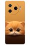 Tecno Camon 30 Pro 5g Case Hd Pattern Printed Back Cover - Yellow Kitten