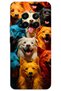 Realme 12 Plus Case Hd Pattern Printed Back Cover - Colorful Dogs