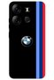 Tecno Spark Go 2023 Case Hd Pattern Printed Back Cover - Black Three Stripes