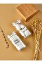 Pack of 2 Acrylic Transparent Labeled Cotton Makeup Cotton & Cotton 250ml - 2