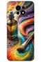 Casper Via M30 Case Hd Pattern Printed Back Cover - Brush Palette