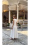 V-Neck Sleeveless Waist Fitted Atlas Maxi Women's Casual Special Occasion Dress - 4