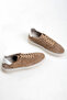 Men's Mink Lace-Up Suede Leather Sneaker Shoes - 3