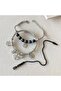 Clover Heart 3-Piece Steel Bracelet Set