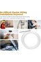 4MM X 20M Fish Tape Wire Puller Cable, ABS Plastic Wire Threader for Drywall, Ceiling, Condu - 3