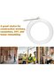 4MM X 20M Fish Tape Wire Puller Cable, ABS Plastic Wire Threader for Drywall, Ceiling, Condu - 4