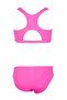 Solid Back Window Detailed Bikini Set - 2