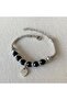 Clover Heart 3-Piece Steel Bracelet Set - 3