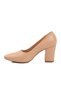 Beige Women's Evening Dress Shoes Pc-54733 Z - 2