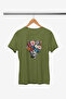 Flowers Head Printed / Women's Multicolor T-Shirt 100% Cotton Regular Fit Comfortable Fit - 2