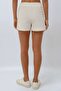 Linen Look Mini Shorts Skirt - 6