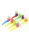 20Pcs Toy Saxophone Popit Straw Ball Blowing Game Gift Party Entertainment - 2