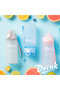 Pastel Water Bottle for Kids, Leakproof, Minimalist, Quote, Bottle for School - 5