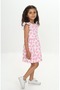 Girl's Floral Printed Dress - 3